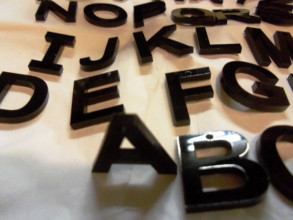 Laser Cut Letters
