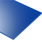 Blue acrylic sheet