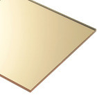 Gold mirror acrylic